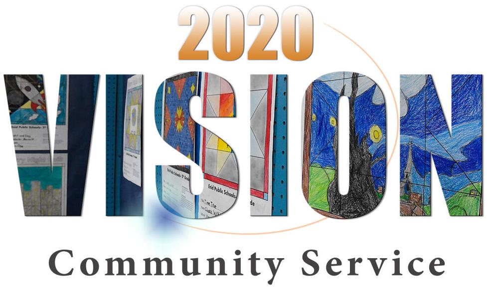 2020 Vision community service logo